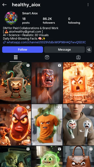 Instagram health page growth reference 5